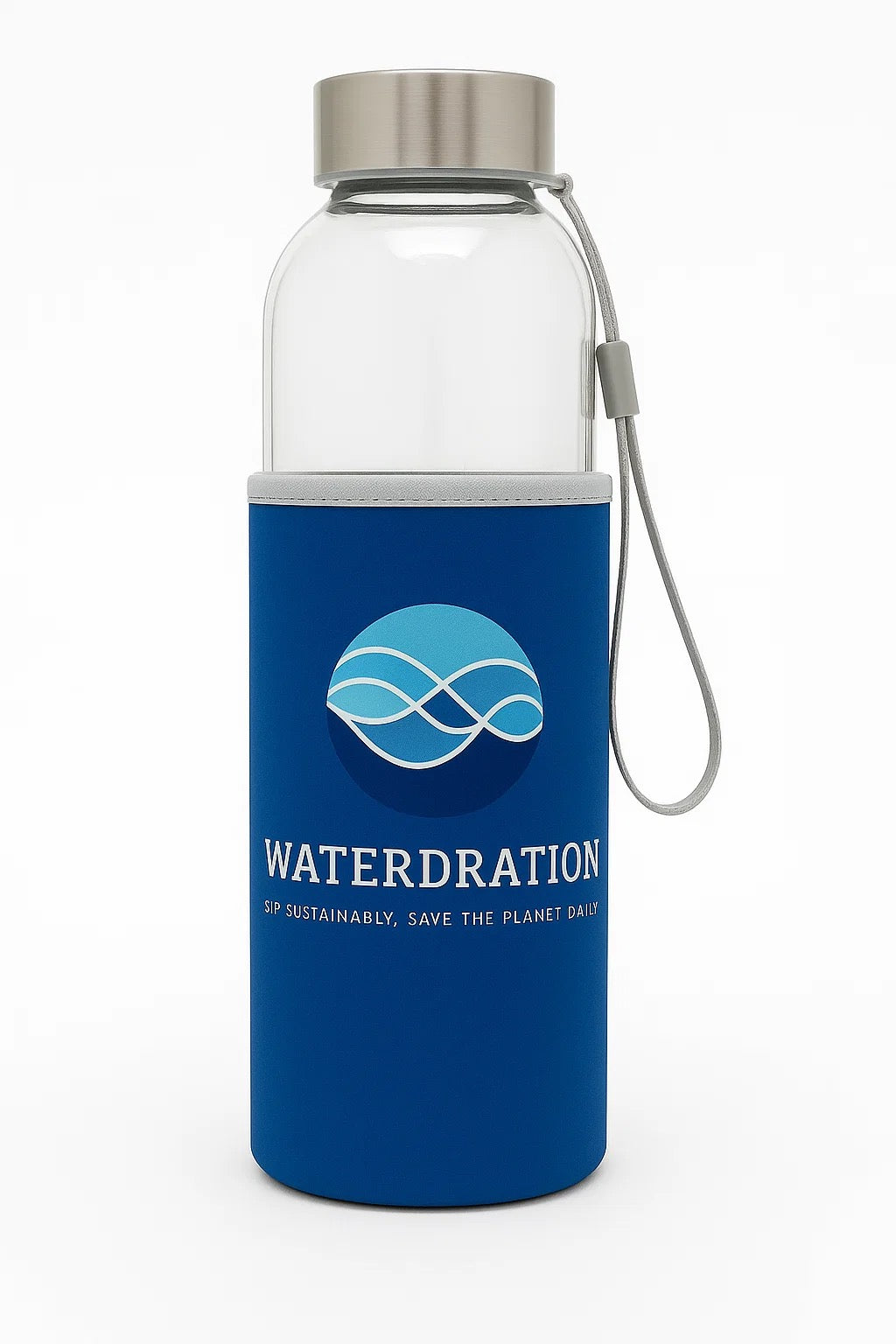 500ML Glass Water Bottle with Sleeve