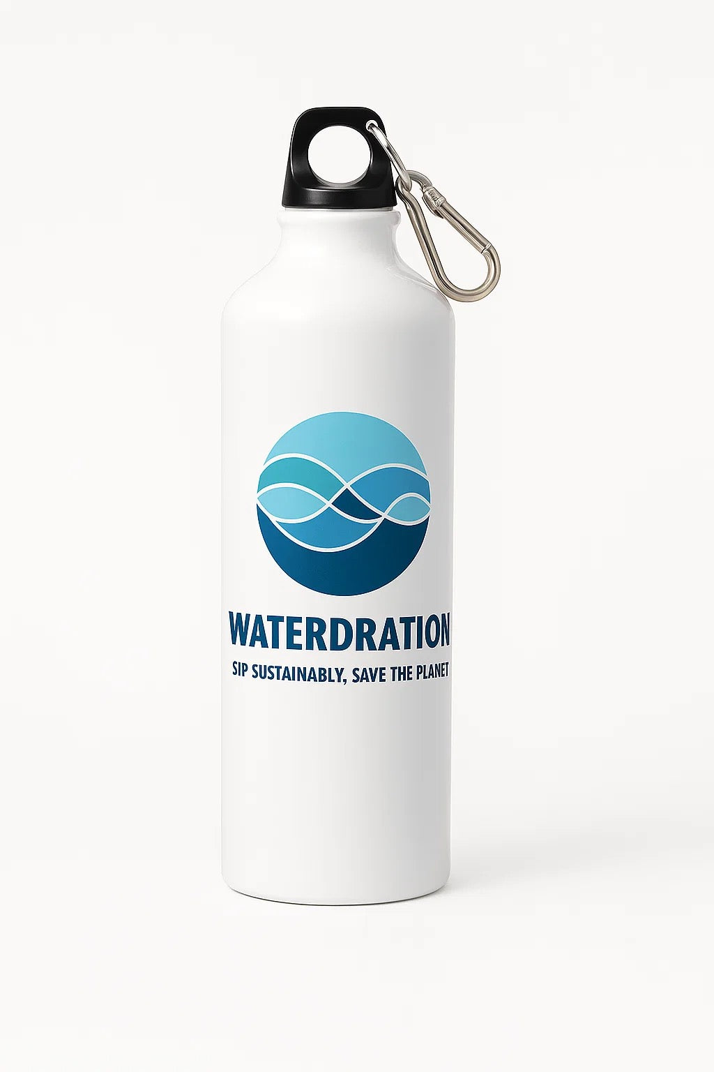 750ML Aluminum Water Bottle with Hook