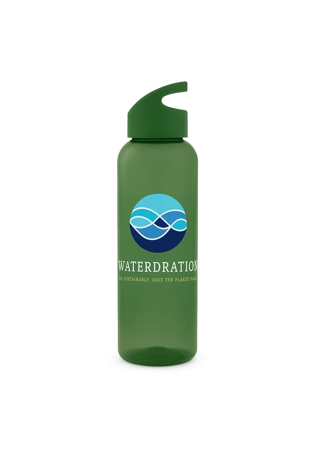 600ML Recycled Plastic Water Bottle
