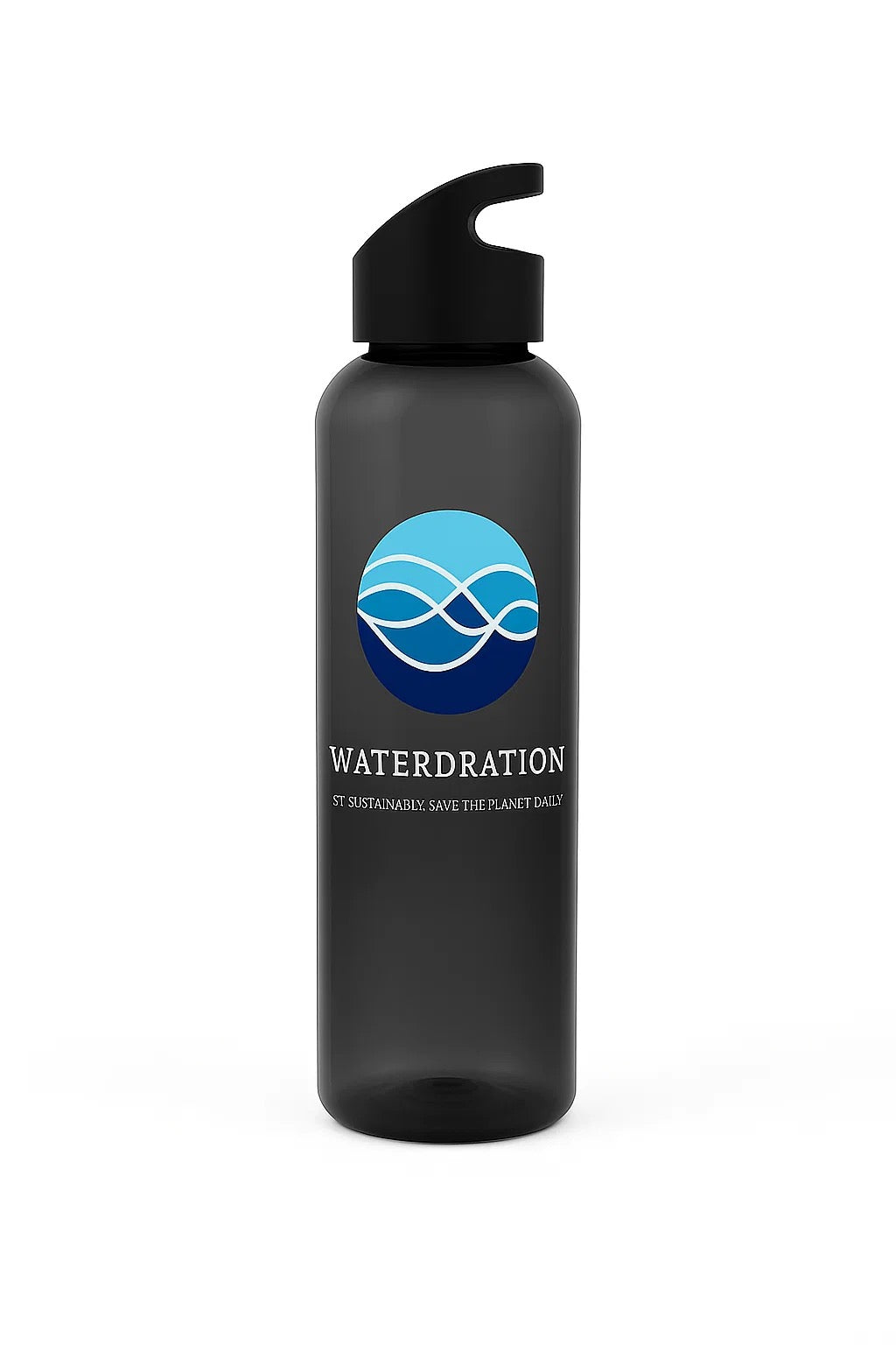 600ML Recycled Plastic Water Bottle