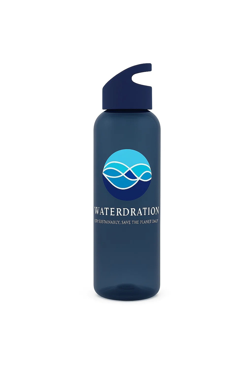 600ML Recycled Plastic Water Bottle