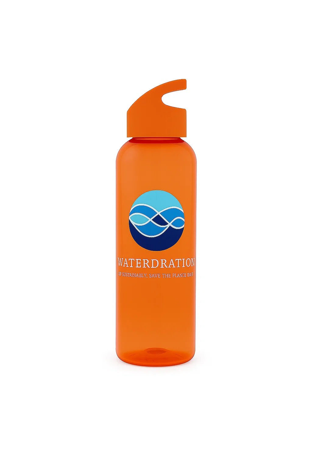 600ML Recycled Plastic Water Bottle