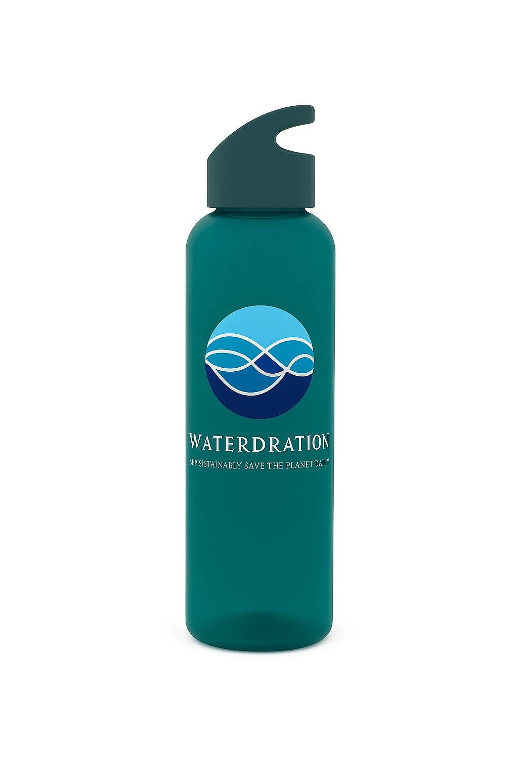 600ML Recycled Plastic Water Bottle