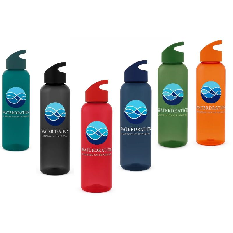 600ML Recycled Plastic Water Bottle