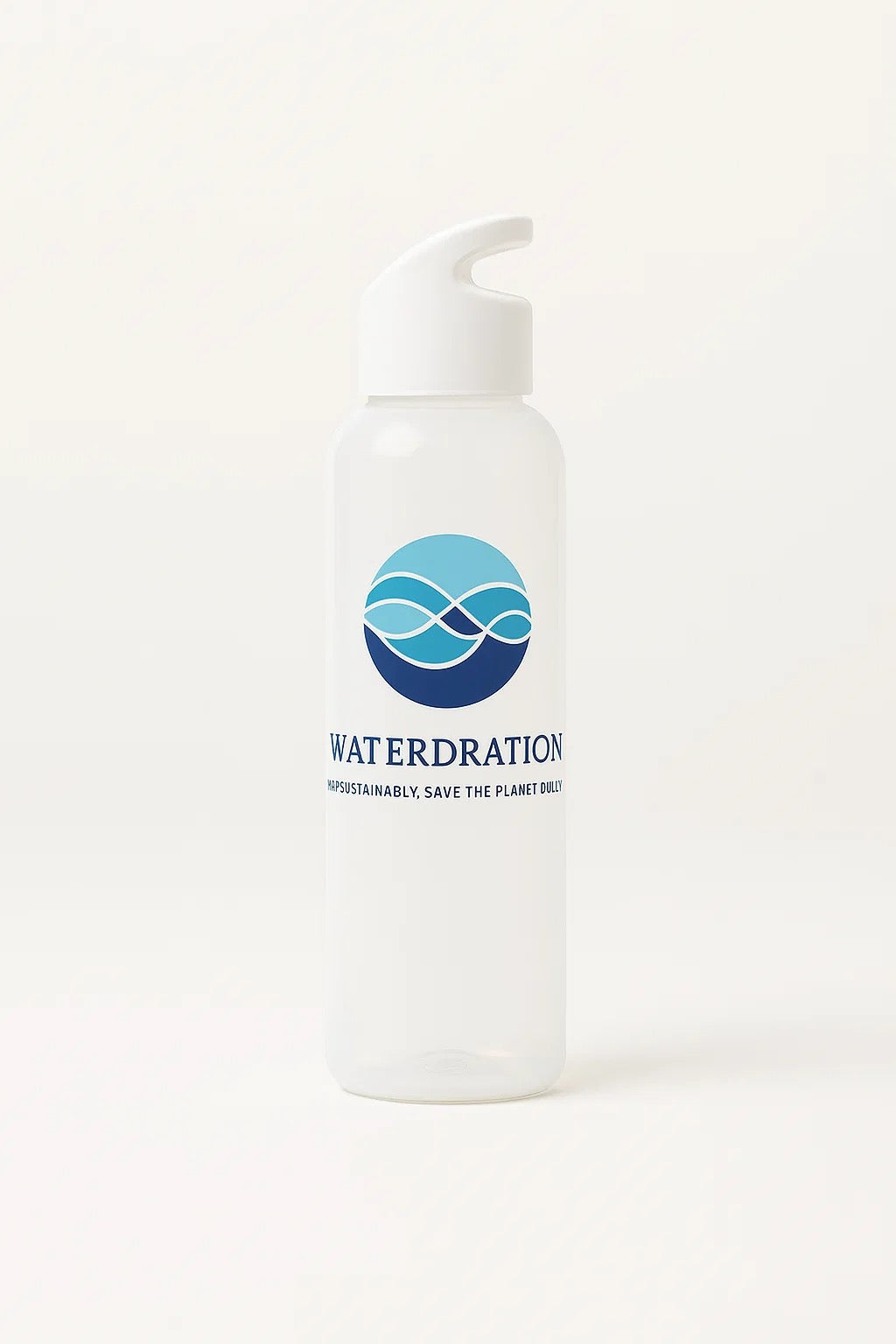 600ML Recycled Plastic Water Bottle