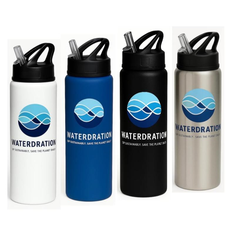 800ML Recycled Stainless Steel Water Bottle