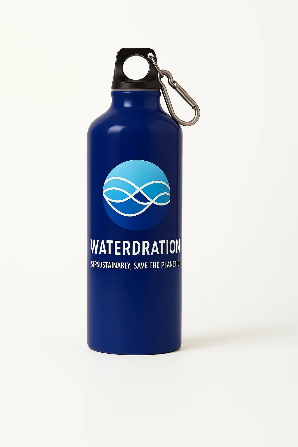 750ML Aluminum Water Bottle with Hook