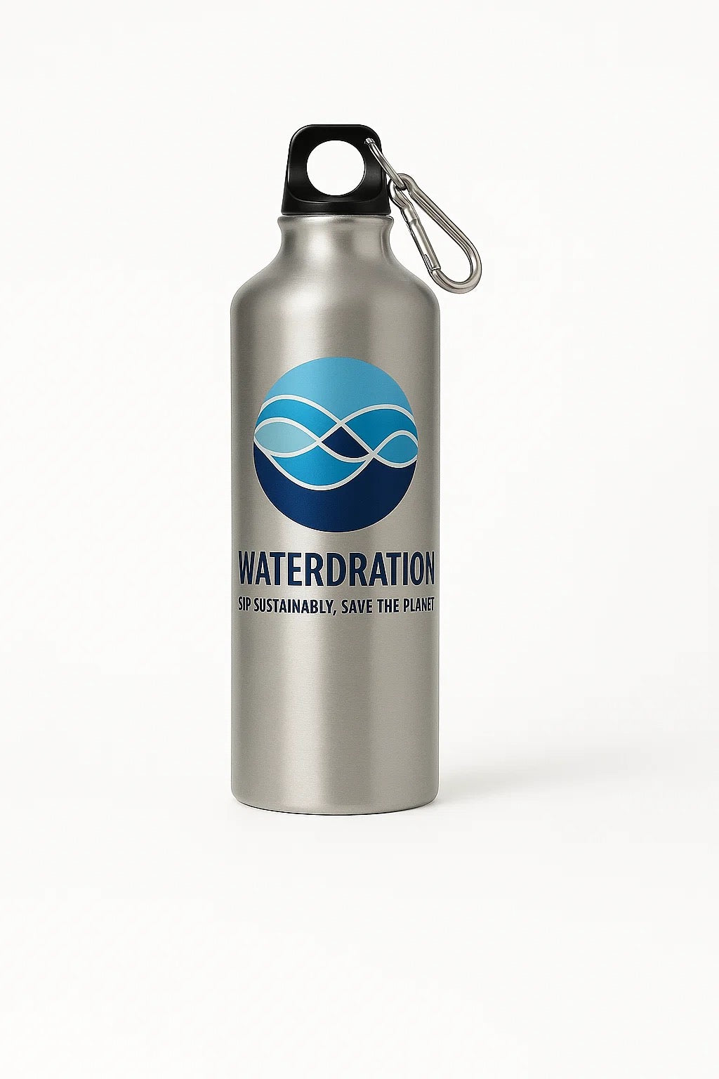 750ML Aluminum Water Bottle with Hook
